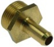 attacco per tubo ottone dritta filetto 3/4" tubo diametro  10mm con. 1 pz