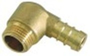 attacco per tubo ad angolo ottone diametro  1/2"mm