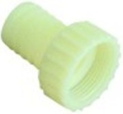 attacco per tubo plastica dritta filetto 1¼" tubo diametro  31mm con. 1 pz