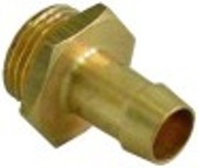 attacco per tubo ottone dritta filetto 1/2" tubo diametro  14mm con. 1 pz