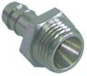 attacco per tubo ottone nichelato dritta filetto 1/2" tubo diametro  12mm con. 1 pz