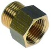 riduzione filetto 1/2" m - 1/2" f ottone
