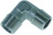 raccordo ad angolo filetto 3/8" m - 3/8" m ottone nichelato