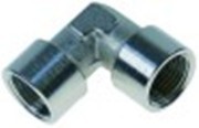 raccordo ad angolo filetto 3/8" f - 3/8" f ottone nichelato