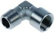 raccordo ad angolo filetto 3/8" m - 3/8" f ottone nichelato