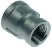 riduzione filetto 3/4" f - 1/2" f acciaio inox lungh. totale 35mm conf. 1 pz