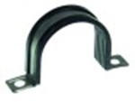 fascie per tubi diametro  41/40mm inox con calza di rinforzo epdm conf. 50 pz forma u