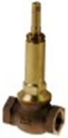 valvola di arresto attacco 1/2" 1/2" dritta lunghezza 58mm quadrato alberino 7x7