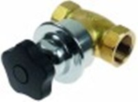 valvola del vapore dritta attacco 1 1/4" f lunghezza 110mm h 148mm ottone