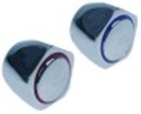 manopola a stella attacco 7,5mm freddo/caldo con. 1 set
