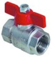 valvola a sfera attacco 3/4" f - 3/4" f dn20 lunghezza 56mm