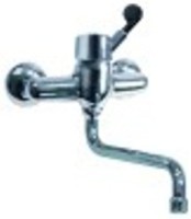 rubinetto monocomando a parete distanza canna 250mm altezza canna 140mm 3/4"