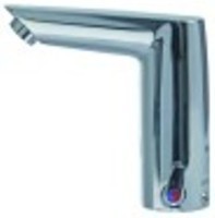 rubinetto automatico con miscelatore a leva 230vac con scarico automatico attacco 3/8"