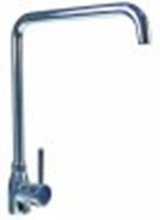 miscelatore monoforo e monocomando sporgenza 350mm altezza canna 335mm attacco 1/2" h 387mm