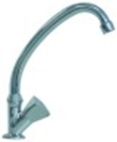 rubinetto monoacqua verticale vitone in ceramica 1/2" 180° distanza canna 155mm