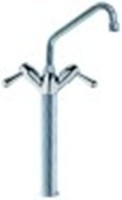 miscelatore monoforo vitone in ceramica 1/2" 90° distanza canna 200mm altezza canna 480mm