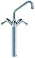 miscelatore monoforo vitone in ceramica 1/2" 90° distanza canna 250mm altezza canna 510mm