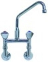 miscelatore biforo a parete vitone a bagno d'olio 1/2" distanza canna 250mm