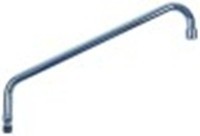 canna tubo diametro  18mm sporgenza 300mm altezza canna 170mm senza ghiera