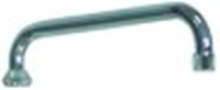 canna tubo diametro  18mm sporgenza 300mm altezza canna 30mm con ghiera g3/4"