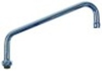 canna tubo diametro  24mm sporgenza 300mm altezza canna 115mm con ghiera g 1"