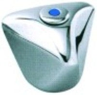 manopola triangolare acqua fredda h2 32mm d1 diametro  33mm tipo m