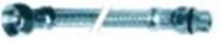 tubo flessibile inox l 1000mm attacco 3/8" m / 3/4" f