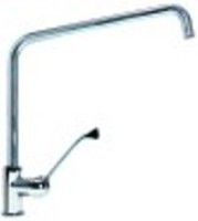 miscelatore monoforo e monocomando sporgenza 410mm altezza canna 410mm cartuccia in ceramica type b