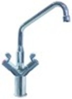 miscelatore monoforo vitone in ceramica 1/2" 90° distanza canna 250mm altezza canna 390mm
