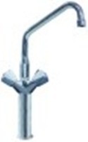 miscelatore monoforo vitone in ceramica 1/2" 180° distanza canna 300mm altezza canna 390mm