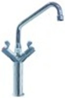 miscelatore monoforo vitone in ceramica 1/2" 90° distanza canna 250mm altezza canna 390mm