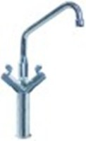miscelatore monoforo vitone in ceramica 1/2" 90° distanza canna 250mm altezza canna 490mm