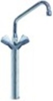 miscelatore monoforo vitone in ceramica 1/2" 180° distanza canna 300mm altezza canna 490mm