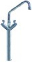 miscelatore monoforo vitone in ceramica 1/2" 90° distanza canna 250mm altezza canna 490mm