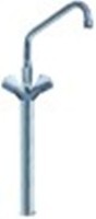 miscelatore monoforo vitone in ceramica 1/2" 180° distanza canna 250mm altezza canna 690mm
