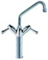 miscelatore monoforo vitone in ceramica 1/2" 90° distanza canna 250mm altezza canna 410mm