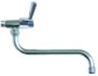 rubinetto monoacqua orizzontale vitone in ceramica 1/2" 90° distanza canna 200mm