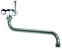 rubinetto monoacqua orizzontale vitone in ceramica 1/2" 90° distanza canna 300mm