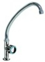 rubinetto monoacqua orizzontale sporgenza 200mm altezza canna 250mm vitone a bagno d'olio