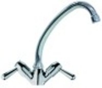 miscelatore monoforo vitone in ceramica 1/2" 90° distanza canna 155mm altezza canna 185mm