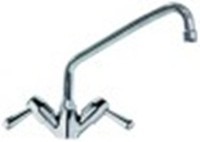 miscelatore monoforo vitone in ceramica 1/2" 90° distanza canna 300mm altezza canna 240mm