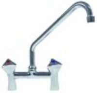 miscelatore biforo vitone a bagno d'olio 1/2" distanza canna 250mm altezza canna 235mm