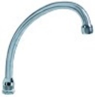 erogatore attacco 1/2" m tubo diametro  18mm sporgenza 155mm h tot. 230mm altezza canna 165mm