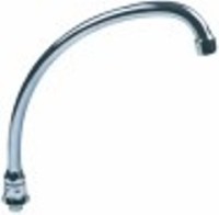 erogatore attacco 1/2" m tubo diametro  18mm sporgenza 250mm h tot. 290mm altezza canna 220mm