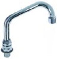 erogatore attacco 1/2" m tubo diametro  18mm sporgenza 200mm h tot. 215mm altezza canna 150mm