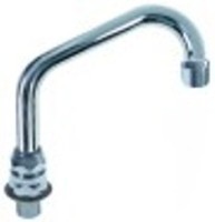 erogatore attacco 1/2" m tubo diametro  18mm sporgenza 250mm h tot. 240mm altezza canna 175mm