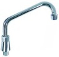 erogatore attacco 1/2" m tubo diametro  18mm sporgenza 200mm h tot. 240mm altezza canna 175mm