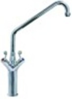 miscelatore monoforo vitone in ceramica 3/4" 90° distanza canna 350mm altezza canna 410mm