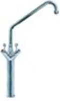 miscelatore monoforo vitone in ceramica 3/4" 90° distanza canna 400mm altezza canna 580mm