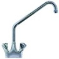 miscelatore biforo vitone in ceramica 3/4" 180° distanza canna 450mm altezza canna 320mm canna